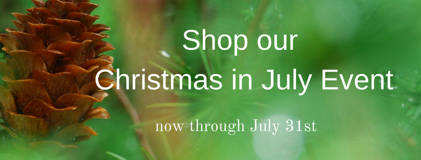 Three Ways to Save during our Christmas in July Event