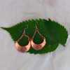 Mini Gorget Earrings with Cherokee Seal