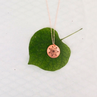 Large Cherokee Star Necklace