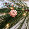 2025 Cherokee Copper Christmas Ornament