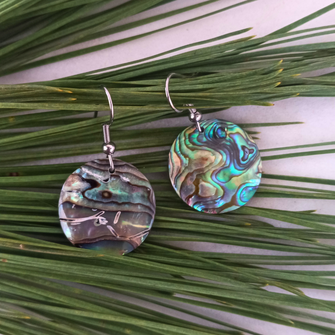 Small Nantahala Abalone Earrings