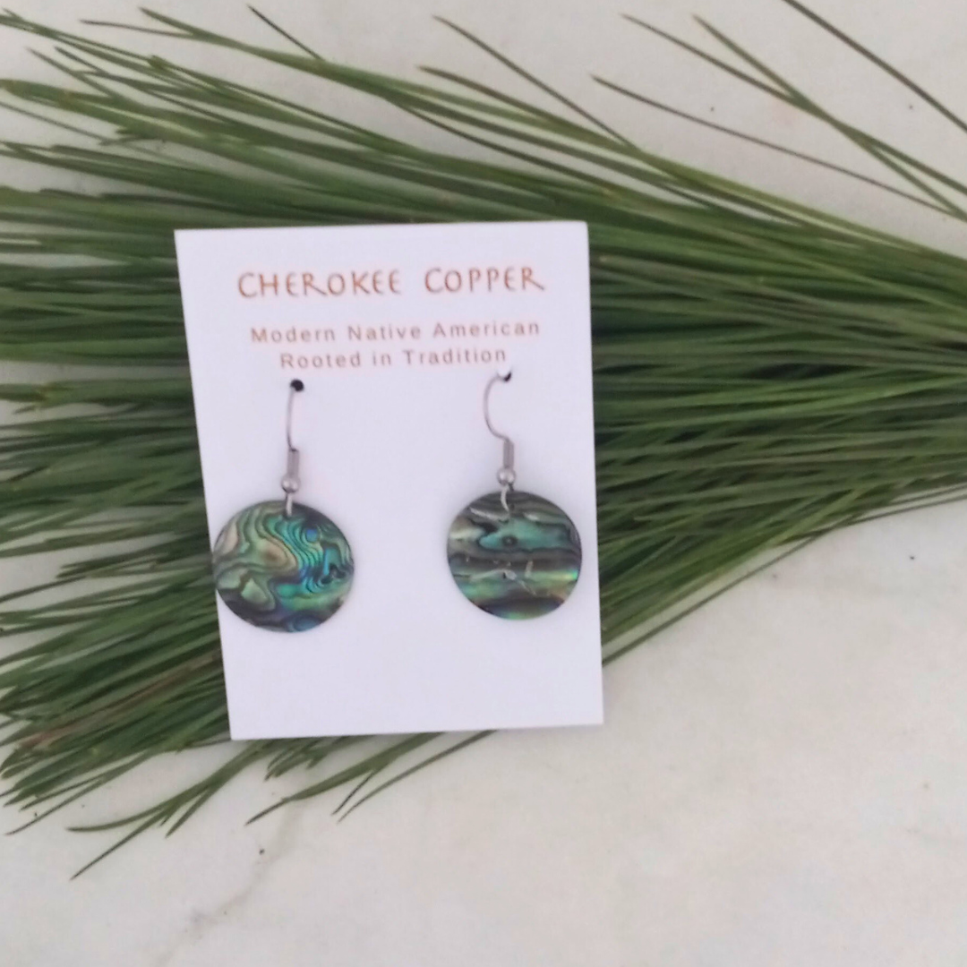 Small Nantahala Abalone Earrings