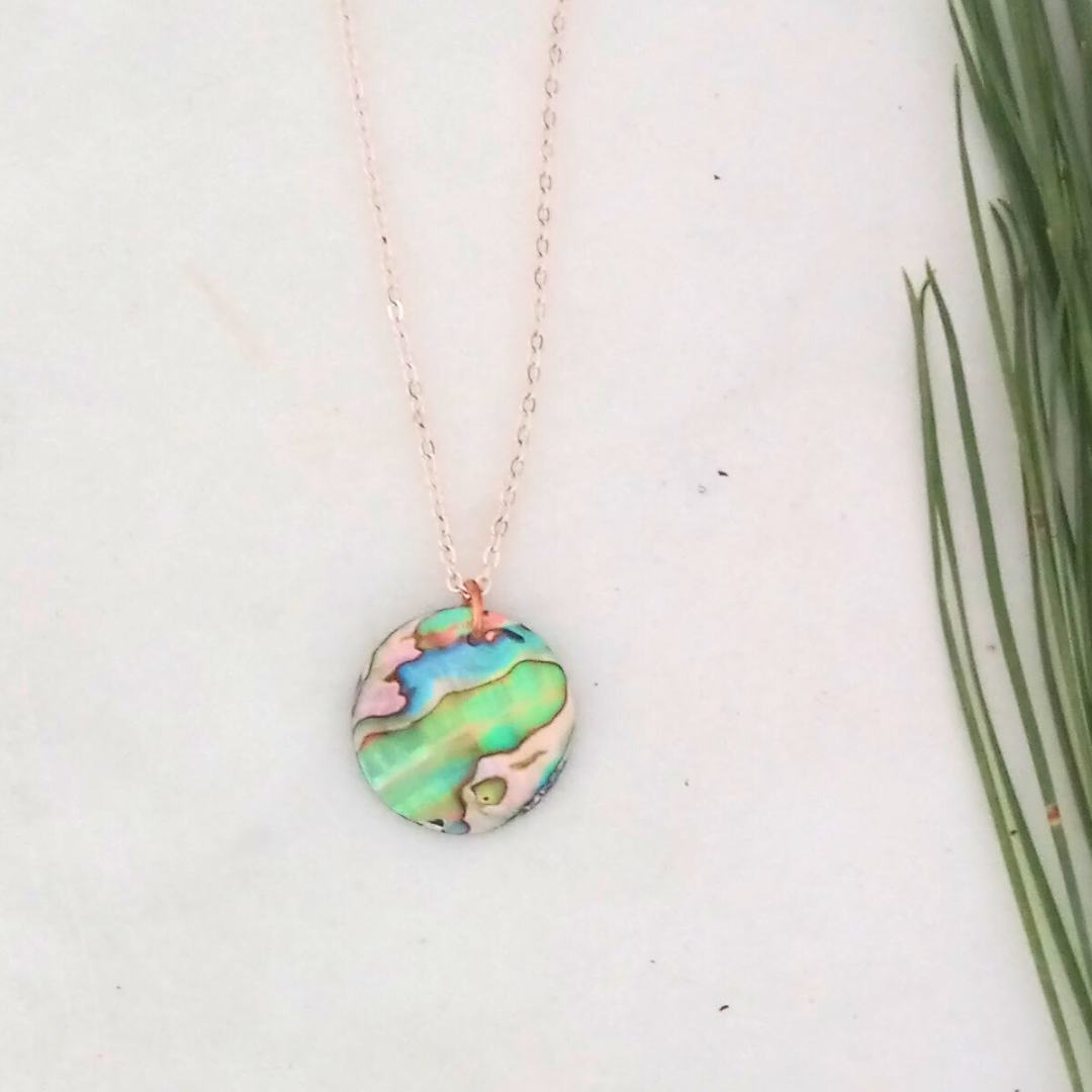 Small Nantahala Abalone Necklace