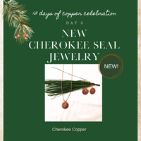 Cherokee Nation Seal 1" Earrings