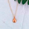 Emma Teardrop Copper Necklace