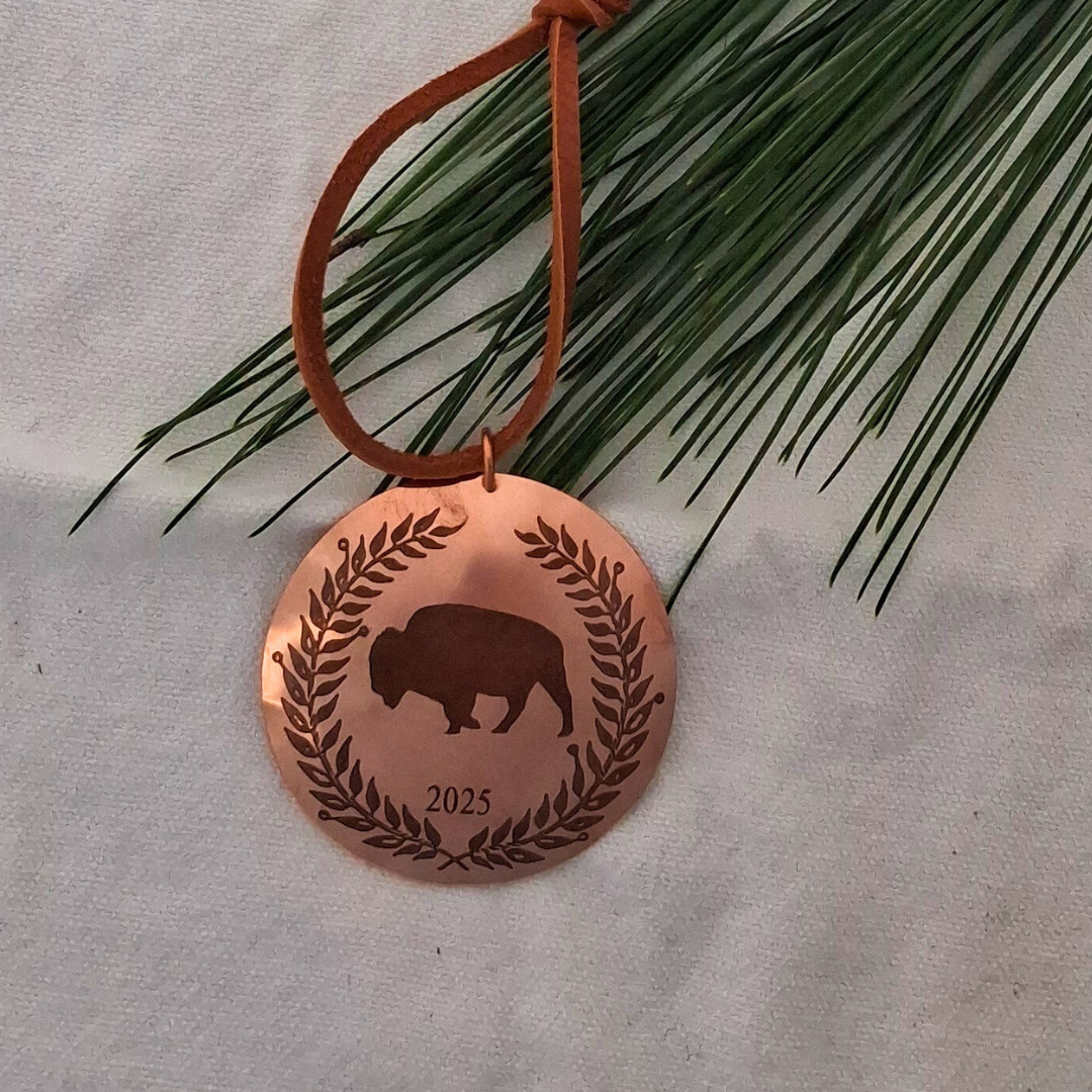 2025 Limited Edition Buffalo Ornament| Gift with Purchase