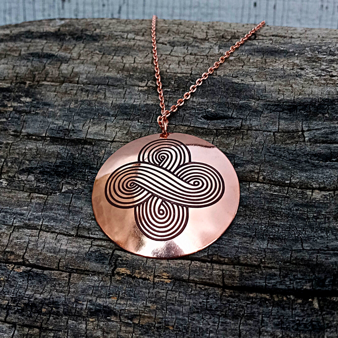 Four Directions Medallion Necklace