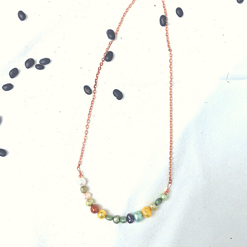 Three Sisters Freshwater Pearl Necklace