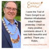 Trail of Tears Gorget